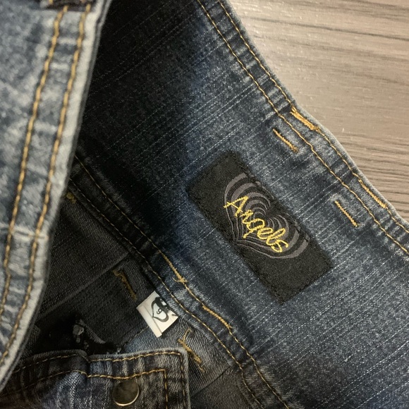 🌥angels mini denim pleated skirt - Picture 4 of 4